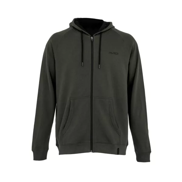 Avid Bearing Zip Hoodie Zöld Zipzáros Pulóver XL