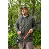 Avid Bearing Zip Hoodie Zöld Zipzáros Pulóver XL