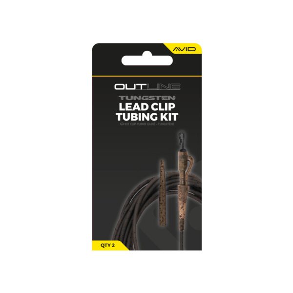 Avid Outline Lead Clip Tungsten Tubing Kit 2kom