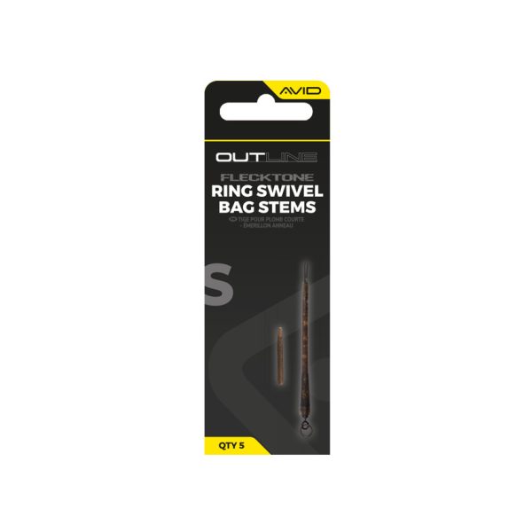 Avid Bag Stems - Ring Swivel Short Držač olova 5 kom