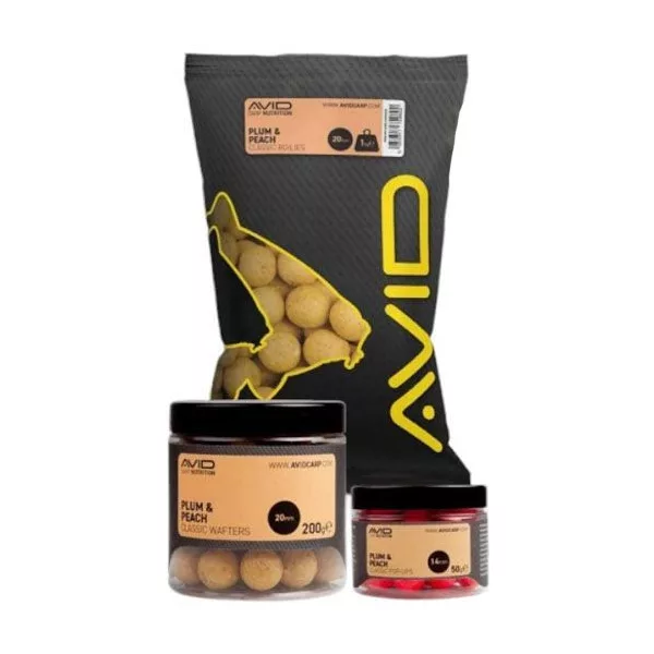 Avid Šljiva-breskva 20mm Bojli za hranjenje 1kg