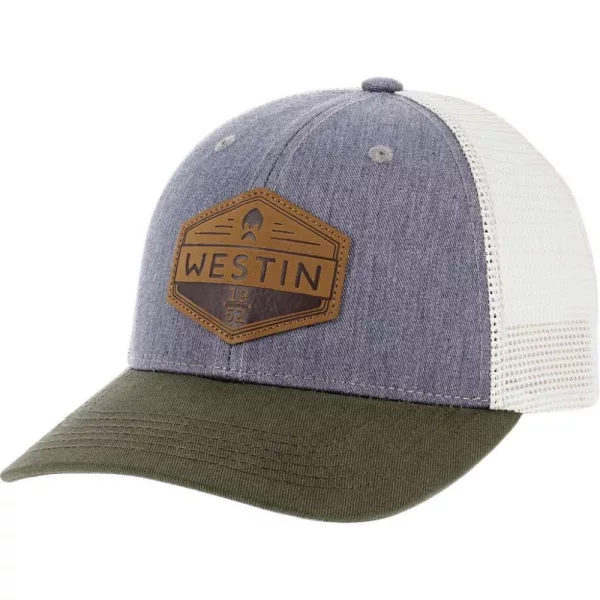 WESTIN Vintage Trucker kapa Jedna veličina Siva mahovina