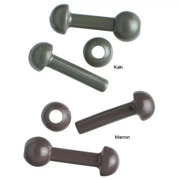 Prowess Helicopter Beads Kaki Stoper 10 kom