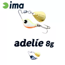 Ima Adelie 8 1,8cm 8gr 008 Black & Black Spinnerbait