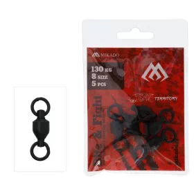 Mikado Intro Cat 6 Mat crni okretni s ležajem 5 kom