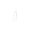 Mikado Bait Screw Proziran 11mm Vijak za mamac 10 kom