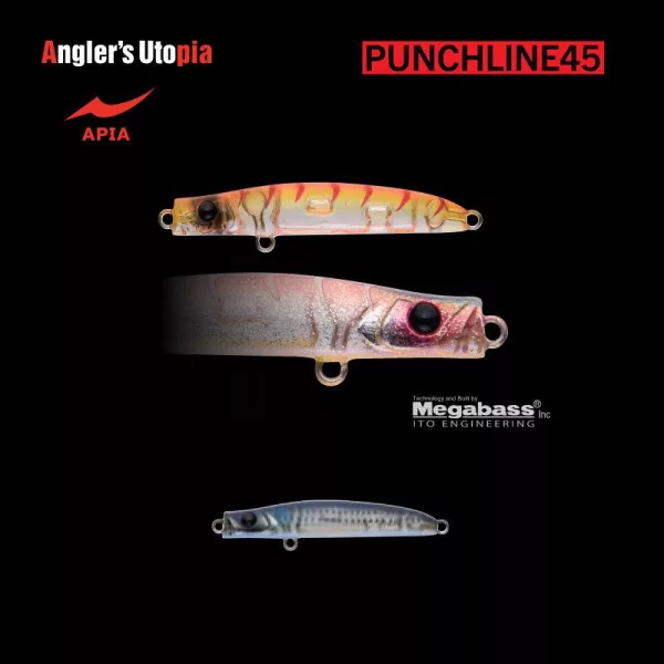 Apia Punch Line 45 3gr 45mm 04 Clear Bora Vobler