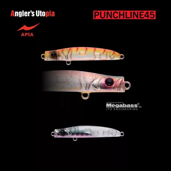 Apia Punch Line 45 3gr 45mm 06 Keimura Ghost Vobler