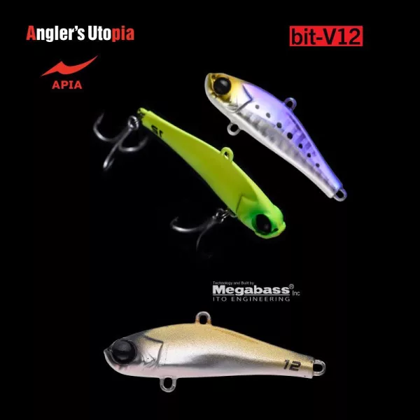 Apia Bit-V12 48mm 12gr 04 Haku Vobler