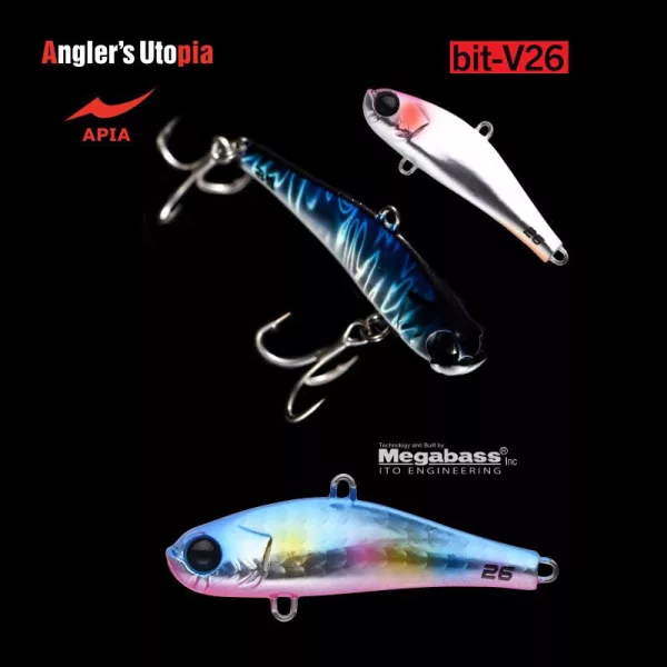 Apia Bit-V26 55mm 26gr 09 BluePink Candy Wobbler