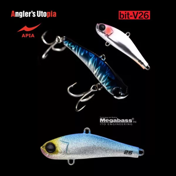 Apia Bit-V26 55mm 26gr 12 Blue Dust Vobler