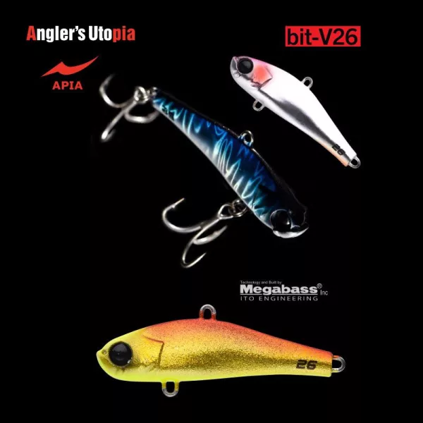 Apia Bit-V26 55mm 26gr 15 RedGold Galaxy Vobler