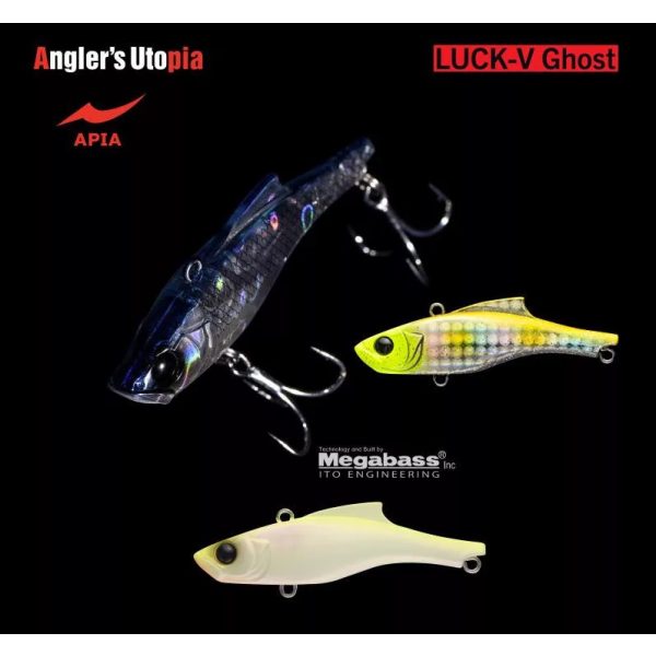 Apia Luck-V Ghost Chart Back Pearl 6,5cm 15gr Toneći vobler
