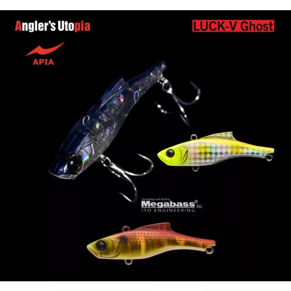 Apia Luck-V Ghost 65mm 15gr 12 Red Gold Konosiro Vobler