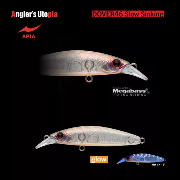 Apia Dover 46 Slow Sinking 46mm 2,3gr 02 KJ Gigo Wobbler