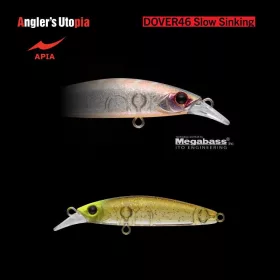   Apia Dover 46 Slow Sinking 46mm 2,3gr 08 Champagne Clear Wobbler