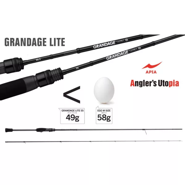 Apia Grandage STD 83L 2,51m 5-21gr 2 Dijelni Spin Štap