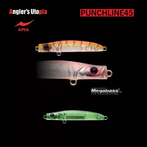 Apia Punch Line 45 3gr 45mm 13 Cabra fire Fly Wobbler