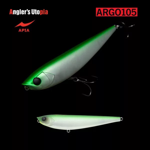 Apia Argo 105 16gr 105mm 01 Hummer Night Wobbler