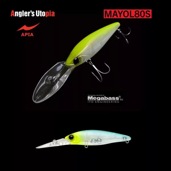 Apia Mayol 80S 80mm 15gr 09 CH Mojito Vobler