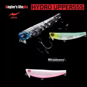 Apia Hydro Upper 55S 55mm 5,5gr 102 Pearl Red Berry Vobler