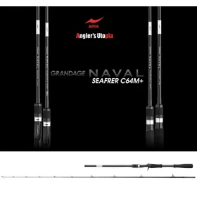   Apia Grandage Naval Seafarer C64M+ Cast 1,93m 10-42gr 2 Dijelni Štap za Spinning