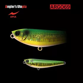 Apia Argo 69 8,5gr 69mm 08 Green Gold Kohada Vobler