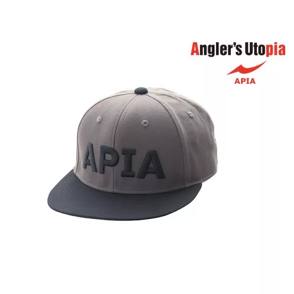 Apia Flat Cap Siva-Crna Full Cap