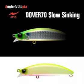   Apia Dover 70 Slow Sinking 70mm 10gr 02 Chart Back Pearl Wobler
