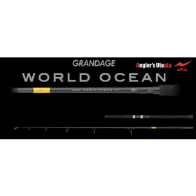   Apia Grandage World Ocean 7614MAX 2,29m Max 250gr 2 Dijelna Štap za Spin Ribolov