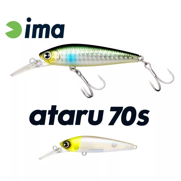 Ima Ataru 70S 7cm 11gr 008 Chart Head Theresa Wobbler