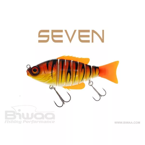 Biwaa Seven S 15cm 60gr 14 Red Tiger Wobbler 1db