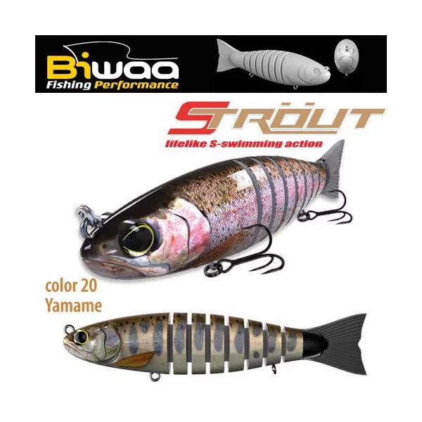 Biwaa Strout 14cm 29gr 20 Yamame Wobbler 1db