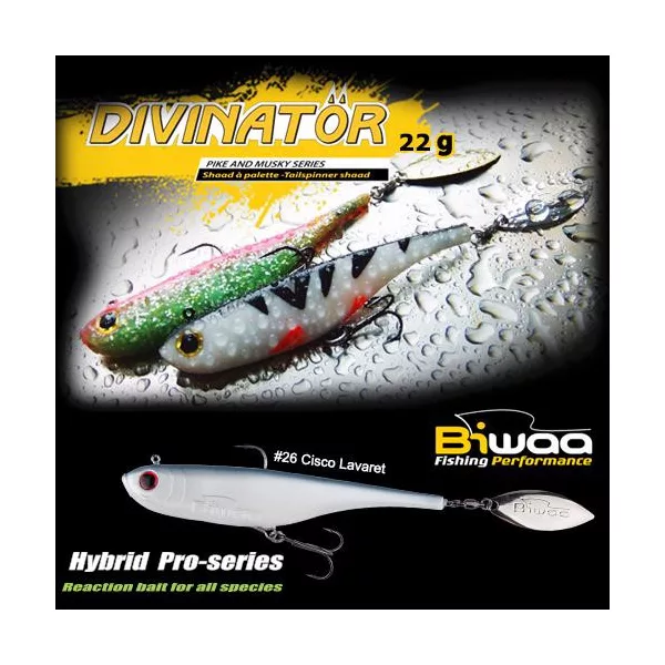 Biwaa Divinator Junior 14cm 22gr 26 Cisco Lavaret Spinnertail 1db