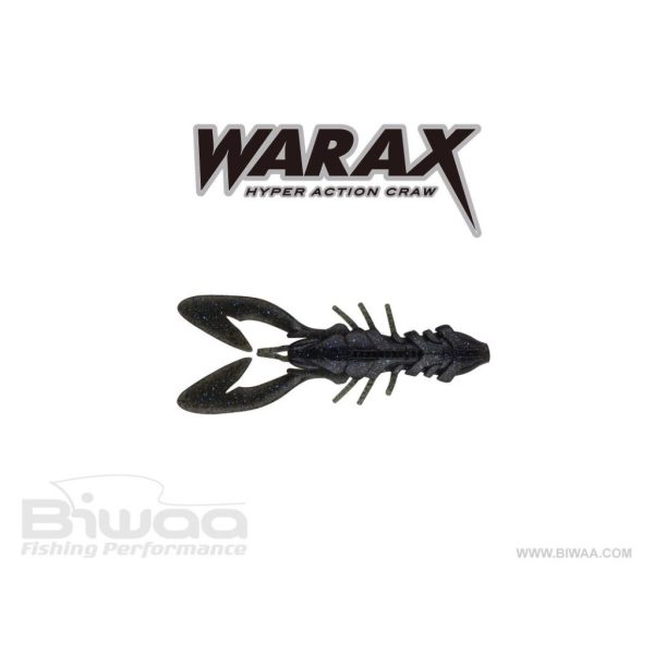 Biwaa Warax 7,5cm 10 Black & Blue Gumi Műcsali 8db