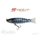 Biwaa Strout 9cm 8gr 19 Blue Chrome Wobbler 1db