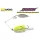 Biwaa Dogon Spinnerbait 3/4oz 21gr 01 White Chart-Silver Blades Spinnerbait 1db