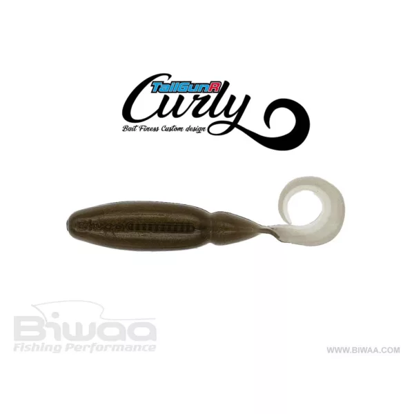 Biwaa Tailgunr Curly 9cm 203 Bronze Ayu Gumihal 7db