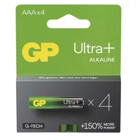 GP Alkalna baterija Ultra Plus AAA 1,5V 4 kom/blister