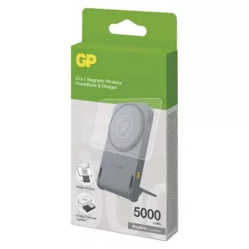 GP Powerbank Q05B, 5000 mAh, 20 W+Wireless, Crna
