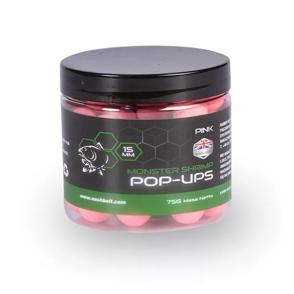 Nash Monster Shrimp Ružičasta 12mm Pop Up 75gr