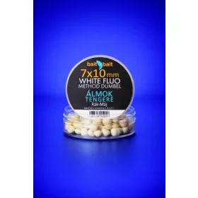   BaitBait Álmok Tengere 7x10mm Flou Method Dumbel White Wafter 20gr
