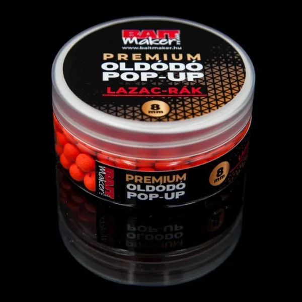 Bait Maker Premium 8mm Losos i Rak Topljivi Pop Up 20gr