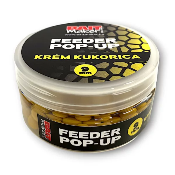 Bait Maker Krema kukuruz 9mm Feeder Pop Up 25gr
