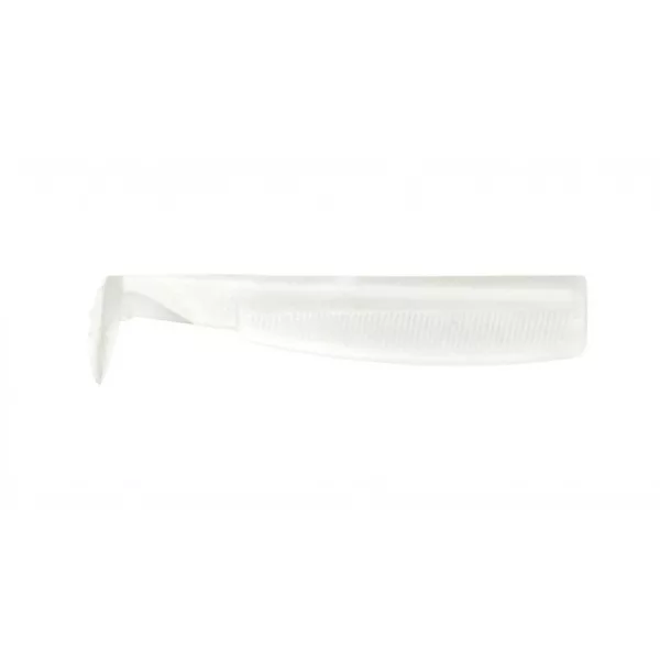 FIIISH 4 kom 70mm Black Minnow tijelo - Bijela boja Plastični mamac
