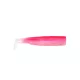 FIIISH 3 kom 90mm Black Minnow tijelo - Fluo Pink boja Plastični mamac