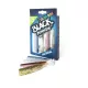 FIIISH 4 kom 120mm Black Minnow tijelo u prirodnim bojama: Khaki - Khaki Glitter - Pink - Black Plastični mamac