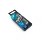 FIIISH 3 kom 90mm Black Minnow tijelo - Ghost Minnow boja Plastični mamac