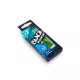 FIIISH 3 kom 90mm Black Minnow tijelo - Chartreuse boja Plastični mamac