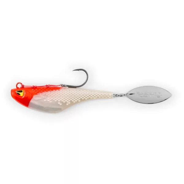 Black Cat Mad Flash Spin Tail Red Head 14cm 82gr Umjetna varalica
